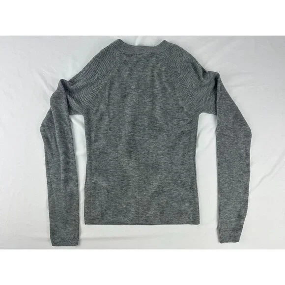 NWT Pistola Juno Feather Weight Sweater in Heather Charcoal Size Medium - Picture 4 of 10